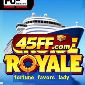 fortune favors lady nikuko legendado pt br